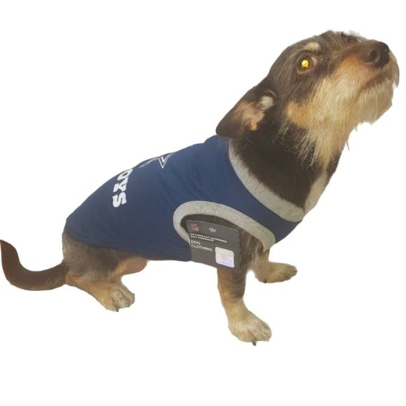 NFL Dallas Cowboys Dog Tshirt Size Small Or Medium - Picture 10 of 16